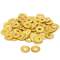 Монета золотая 1,5 см