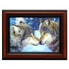 Картина голографическая "Волки"