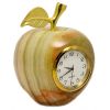 Часы Яблоко 10 см, оникс