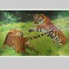 Картина голографическая Тигры 40*60см